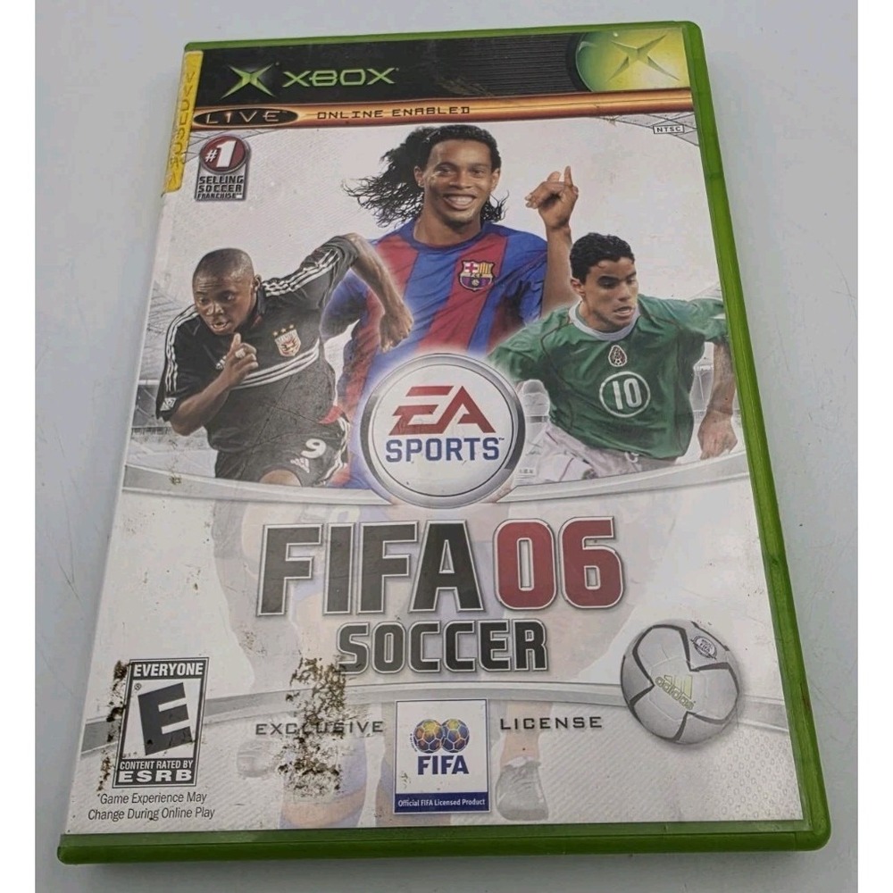 FIFA 06 Soccer Microsoft Xbox Video Game Complete